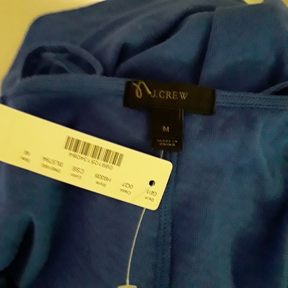 J CREW  Blue  dress Size M - Picture 5 of 8